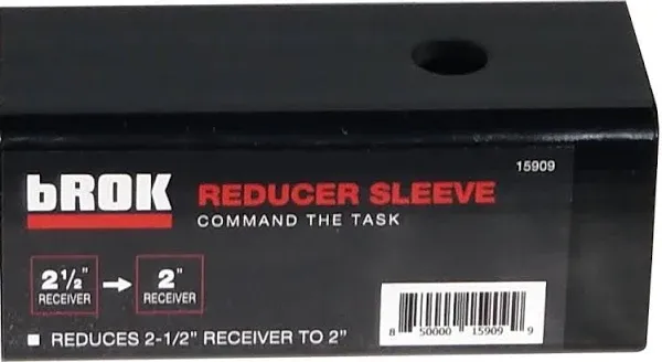 bROK® 15909 - 2-1/2&quot; to 2&quot; Receiver Reducer Sleeve