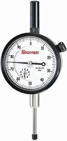 Starrett 25-441/5J WCSC Indicator Dial