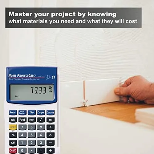 Calculated Industries 8510 Calculator Home Project