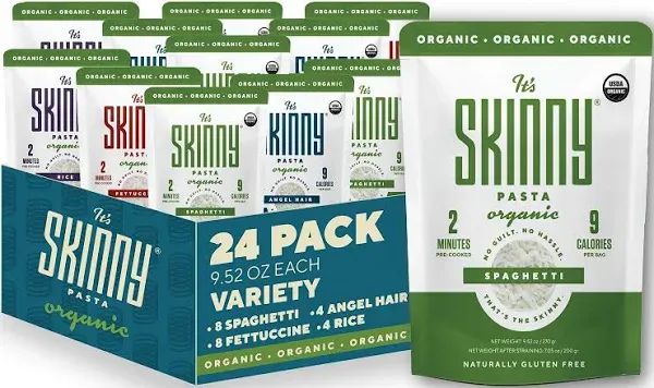 Organic Variety Pack - Low Carb, Gluten-Free, Vegan &amp; Keto Pasta Noodles: Kon...