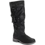 Lukees by MUK Luks Women's Bianca Beverly Boots - Black-8.5