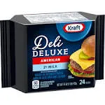 Kraft Deli Deluxe 2% Milk American Cheese Slices (16 oz, 24 ct)