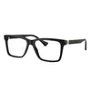 Ve 3328 Gb1 56mm Unisex Rectangle Eyeglasses 56mm In Black