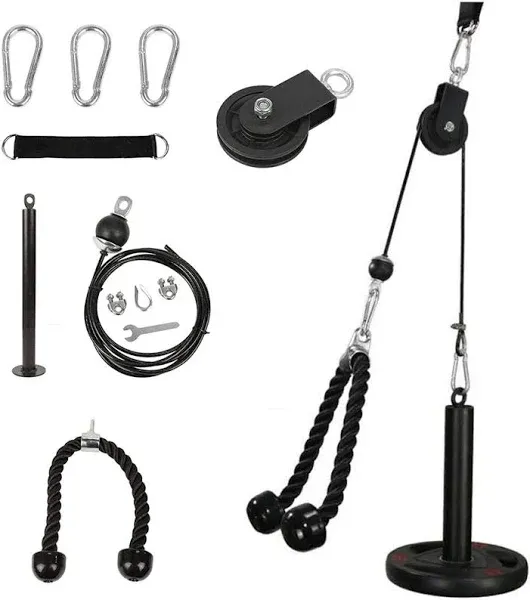 LAT Pull Down Weight Pulley System