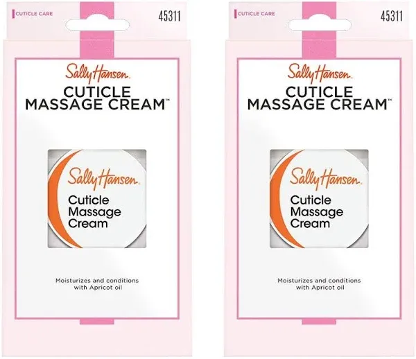 Sally Hansen Massage Cream, Cuticle - 0.4 oz