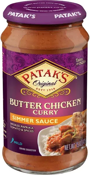 "Patak's Butter Chicken Curry Sauce 450g"