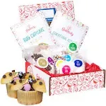 Baketivity Kids Baking DIY Activity Kit - Bake Delicious Bug Cupcakes with Pre-Measured Ingredients - Best Gift Idea for Boys, Stainless Steel