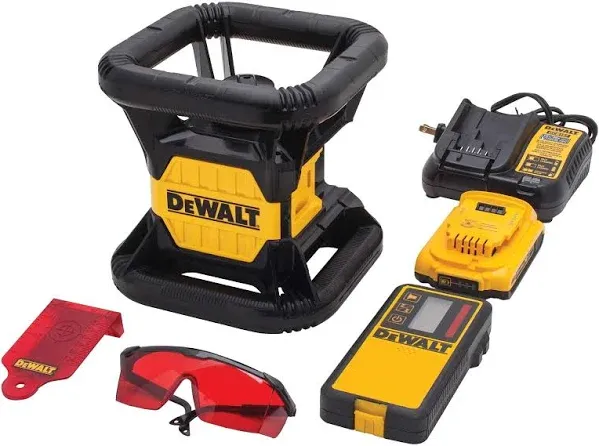 DeWalt 20V Max Lithium-Ion Red Rotary Red Laser Level, TSTAK