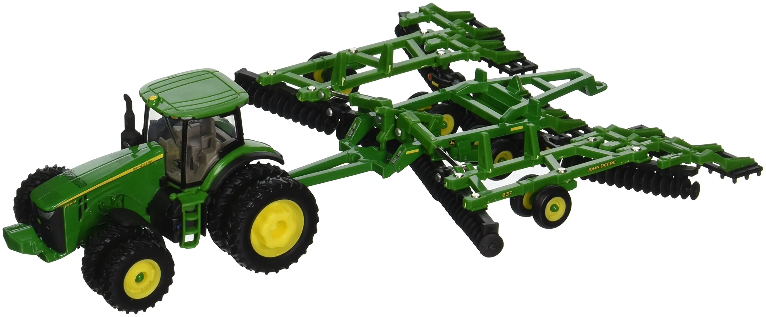 Ertl 45479 1:64 John Deere 8R Tractor with 637 Disc Set