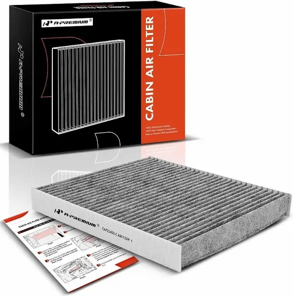 A-Premium Cabin Air Filter with Activated Carbon Compatible with Hyundai Tucson, Veloster, Kona, Venue & Kia Sportage, Soul & Mercedes-Benz G500, G55 AMG, G550, G63 AMG, G65 AMG & Porsche Panamera