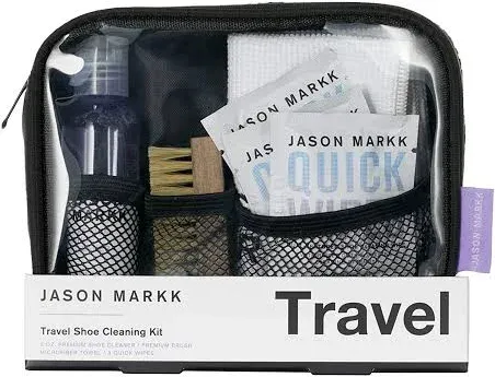 Jason Markk Travel Shoe Cleaning Kit Portable &amp; Perfect For On-The-Go Shoe Care