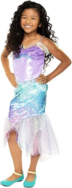 Disney’s The Little Mermaid Ariel&#039;s 2 Pc Mermaid Fashion Costume Size 4-6x NEW