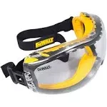 DeWalt Concealer Anti-Fog Dual Mold Safety Goggle - Clear