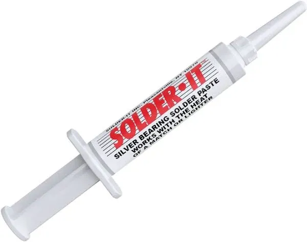 SP-7 Silver Solder Paste | Soldering Flux Paste for Electronic Components, Home Improvement, and Wiring | Silver Solder for Jewelry Making and Repair | Lead-Free Solder Flux