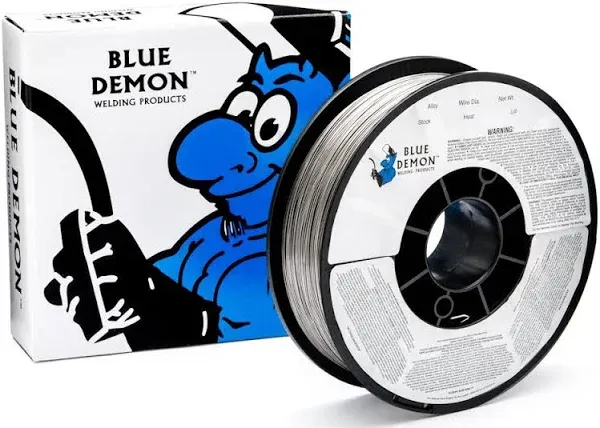 Blue Demon E71T-1/1M X .045 X 11LB Spool Dual Shield Gas Shielded Flux Core Welding Wire, General Purpose, All Position, Low Fumes, Stable Arc, Requires Shielding Gas