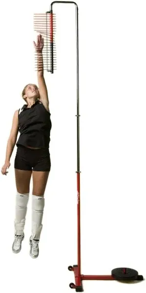 Tandem Sport Vertical Challenger - Vertical Jump Measurement Tool for Volleyball, Basketball - Stand-Alone Jump Measurement Tester Training Aid - Volleyball Training Equipment