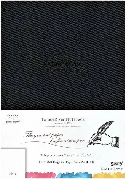 Tomoe River Hardcover A5 Plain 368 Page Notebook