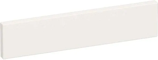 Kohler 4" x 17.25" Quartz Side Splash, Pure White