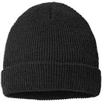 Richardson 146R - Waffle Cuffed Beanie - Black One Size