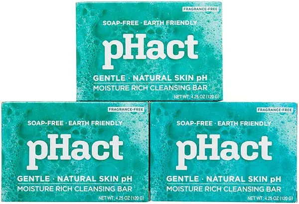 Andrew Lessman pHact Moisture-Rich Soap-Free Cleansing Bar. Natural Skin pH