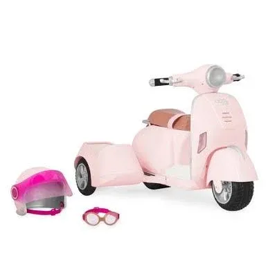 Our Generation Ride Along Scooter Vehicle Accessory Set