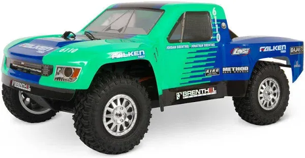 Losi 1/10 Tenacity TT Pro 4WD SCT Brushless RTR with Smart, Falken