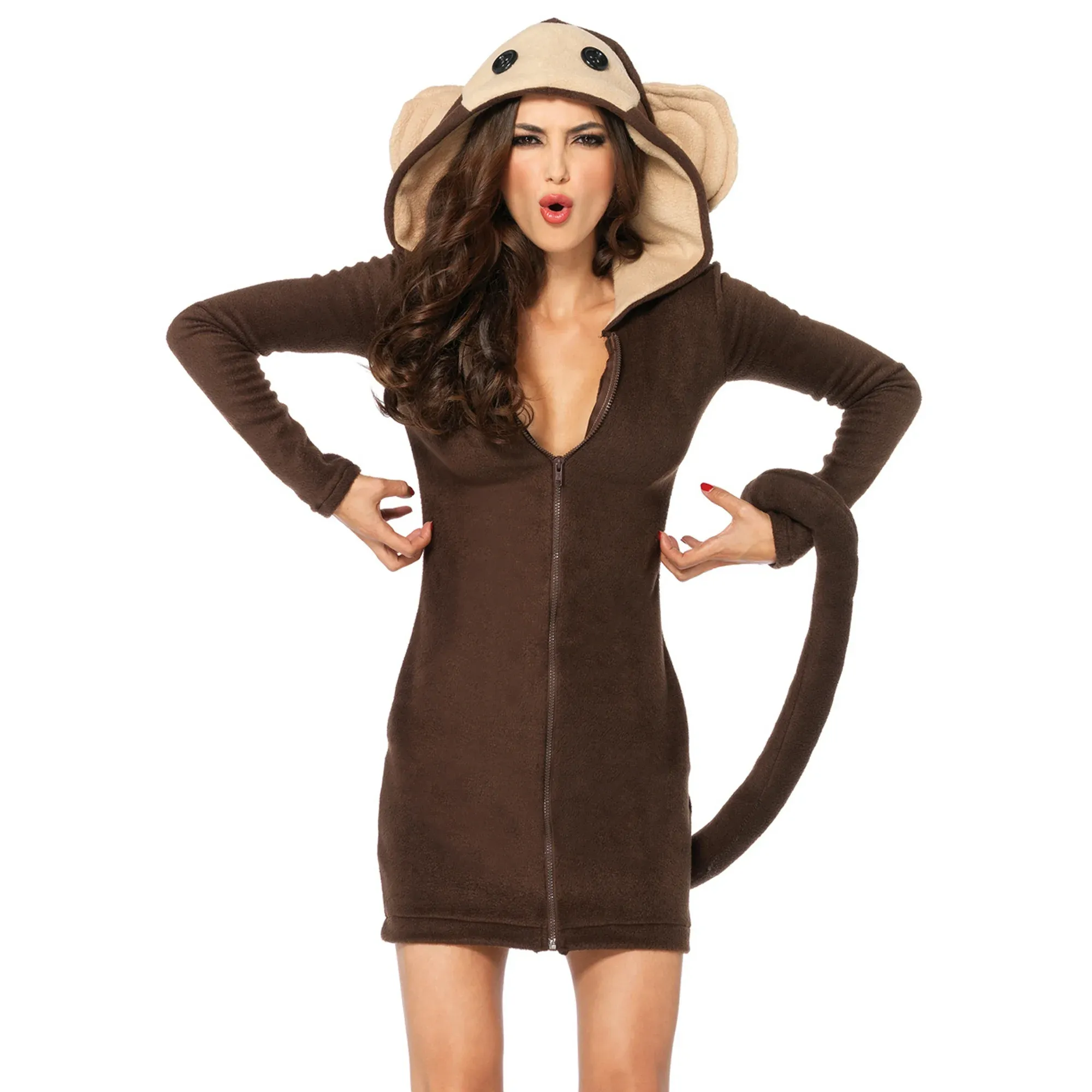 Leg Avenue Women's Cozy Monkey Costume