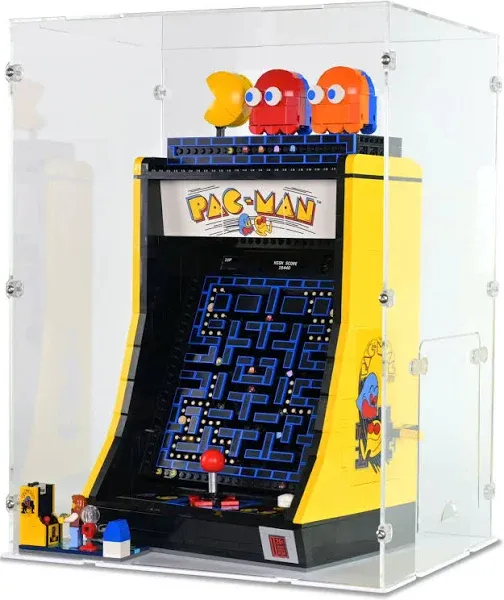 Pac-Man Arcade Display Case for Lego