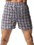 Hanes Men's 5-Pack Boxer Shorts - Plaid - Assorted Colors