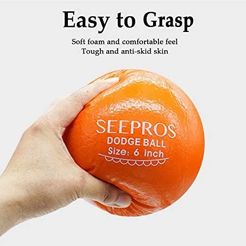 SEEPROS Foam Dodgeball Set