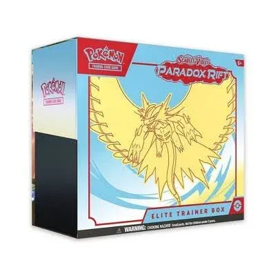 2023 Pokemon Paradox Rift Elite Trainer Box ETB Factory Sealed Roaring&amp;Iron