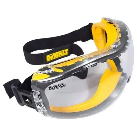 DeWalt Concealer AntiFog Glasses Yellow/Black      - KVSupply.com