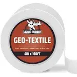 Liquid Rubber Foundation Sealant Kit Black / 4 in x 160 ft Geo-Textile