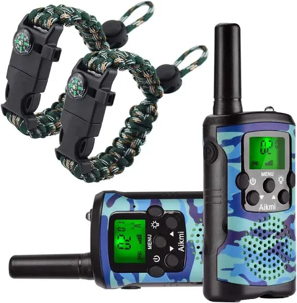 Walkie Talkies for Kids 22 Channel 2 Way Radio 3 Miles Long Range Handheld Walki