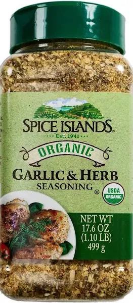 Organic Garlic &amp; Herb Seasoning 17.6oz