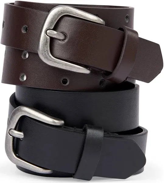 Boys Belt 2-Pack - Black