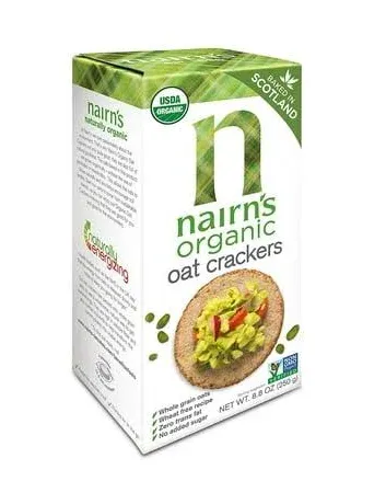 Nairn's Organic Whole Grain Oat Crackers