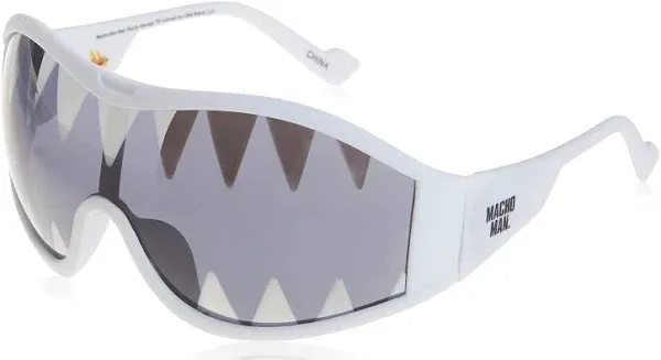 Sun-Staches WWE Official Macho Man Shark Teeth Sunglasses, Costume Accessory One Size Fits Most