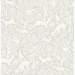 NuWallpaper Grey Merriment Peel & Stick Wallpaper