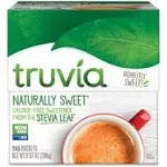 Truvia Naturally Sweet Calorie-Free Sweetener - 140 packets, 9.87 oz box