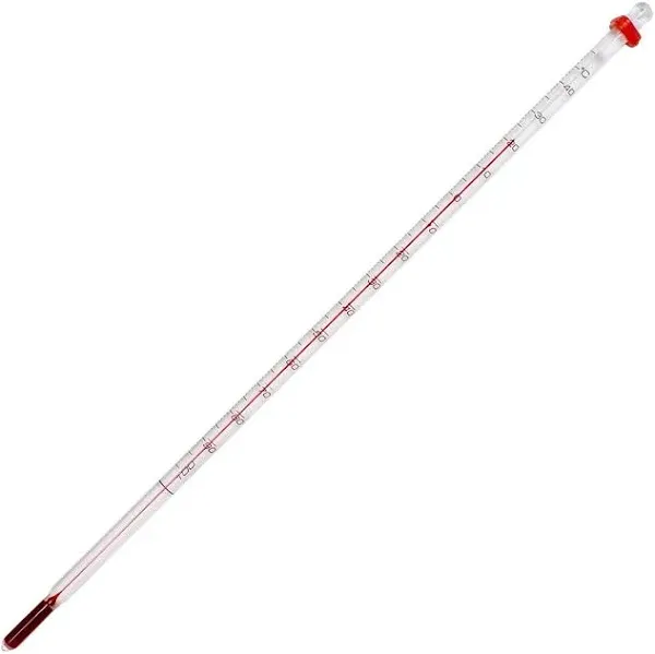 SP H-B DURAC General Purpose Lab Thermometer Total Immersion Glass Liquid Thermometer for Laboratories, Universities, Food and Beverage Processing, -20 to 150 Degrees Celsius