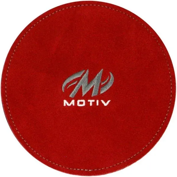 Motiv Disk Shammy (Blue) Leather Bowling Ball Cleaning Pad - New Item -Free Ship