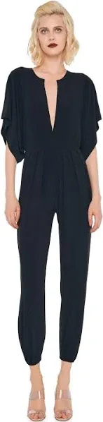 Norma Kamali Women's Rectangle Jog Jumpsuit