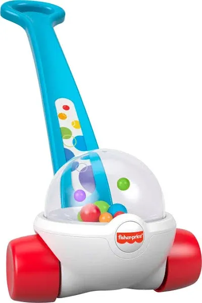 Fisher-Price Classic Corn Popper - Skill Learning: Gross Motor, Sensory, Color, Sound, Senses - 1-3 Year - Blue (FIPHBT55)