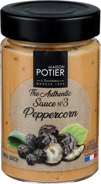 Christian Potier Peppercorn Sauce, 6.35 OZ