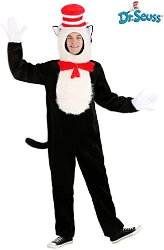 Fun Costumes Premium Cat in the Hat Adult Costume