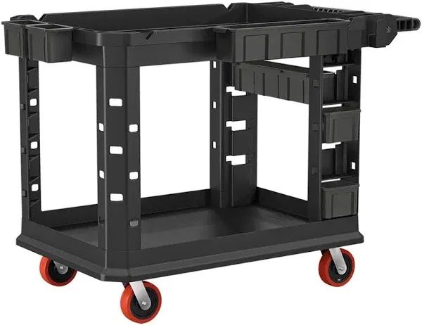 Suncast Commercial PUCHD2645 Utility Cart, Heavy Duty Plus, 500 Pounds Load Capacity, Black