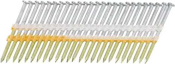 Metabo HPT 2-3/8 Inch 21 Degree Pneumatic Nails | 1,000 Count | 20161SHPT