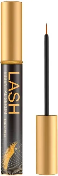 Cosmetics Lash Serum, Thicker & Longer Looking Eyelashes, Eye Lash Essential Serum for Natural Lashes or Lash Extensions & Brows - 2 Pack