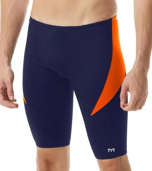 TYR Men's Durafast Elite Curve Splice Jammer Swimsuit